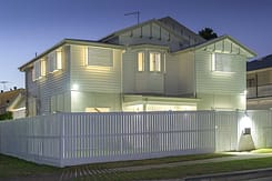 a newly-built home