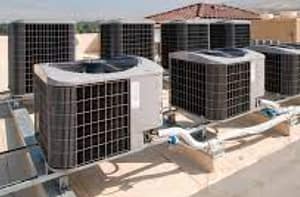 rooftop AC installation