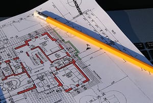 a professional building plan